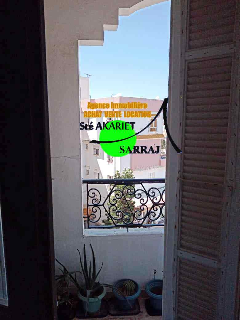 Sousse Jaouhara Sahloul Vente Appart. 4 pices Appartement s3 au 4me tage  sahloul 3