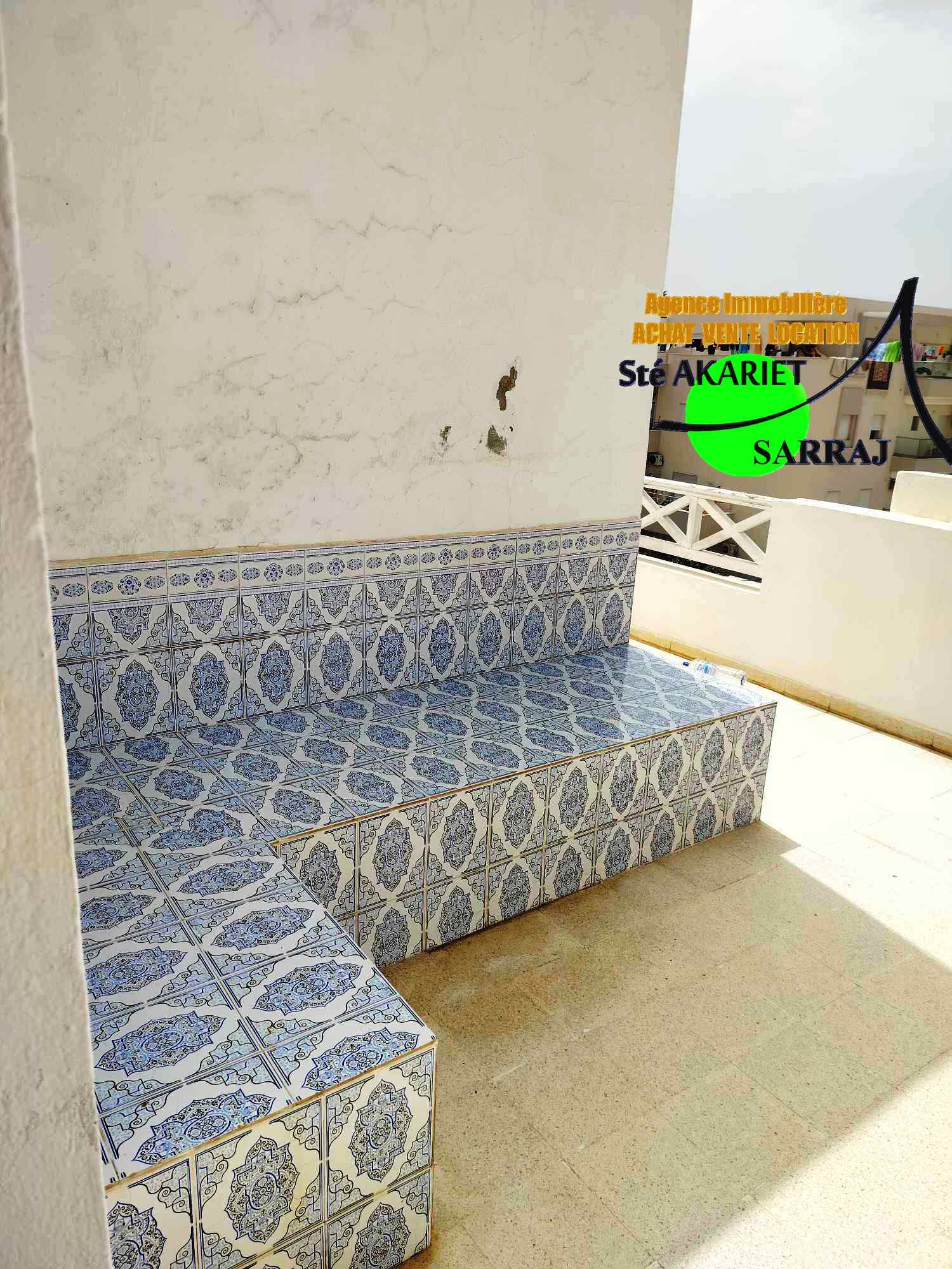 Vente Appart. 3 pièces - Tunisie
