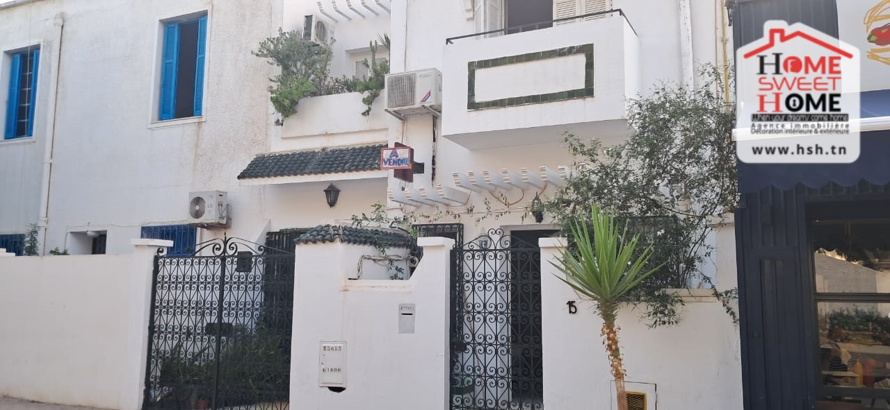 La Marsa Marsa Ennassim Vente Duplex Duplex jawhara  la marsa ville