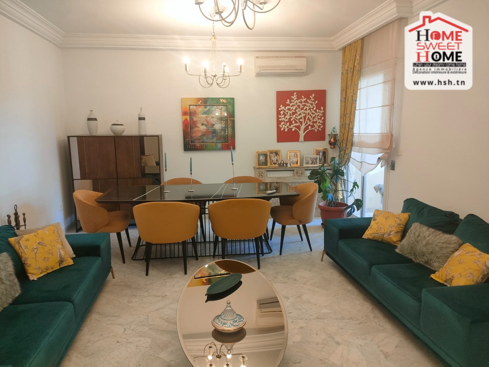 Vente Appart. 3 pièces - Tunisie