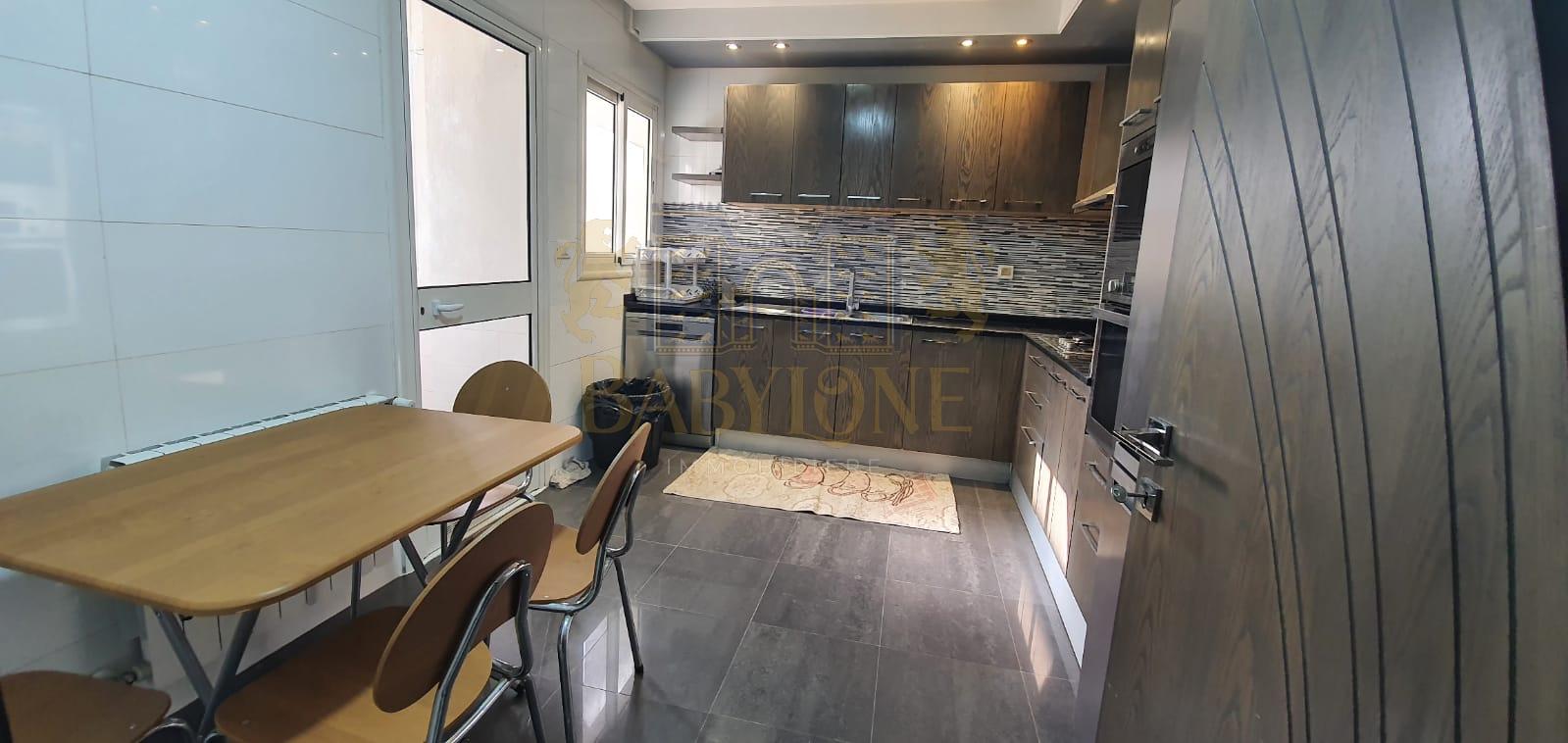 Ain Zaghouan Jardins de Carthage Vente Appart. 4 pices S3 aux jardins de carthage rf 165a