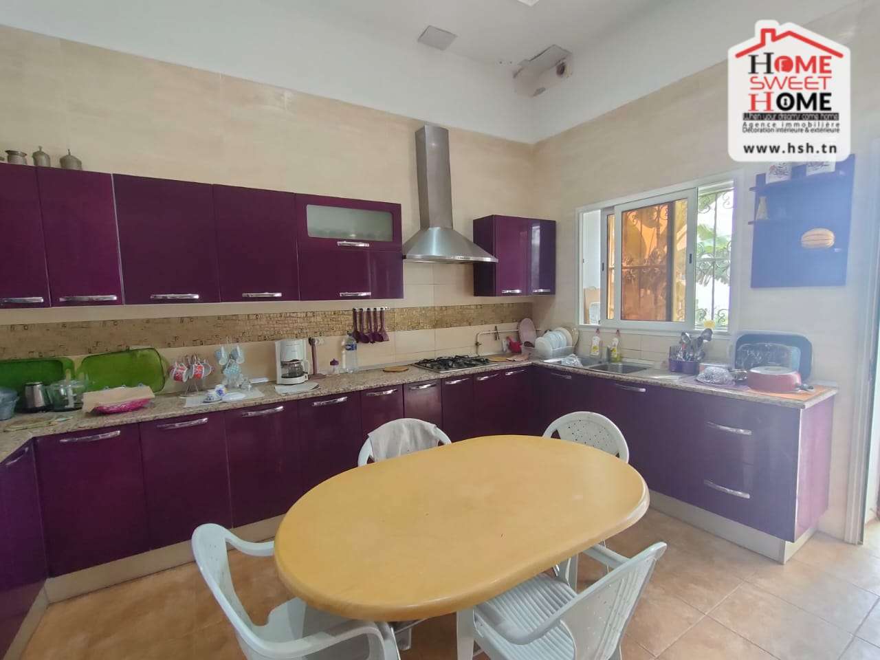 Rades Rades Mongil Vente Appart. 5 pices+ Villa manuella  mongil rades