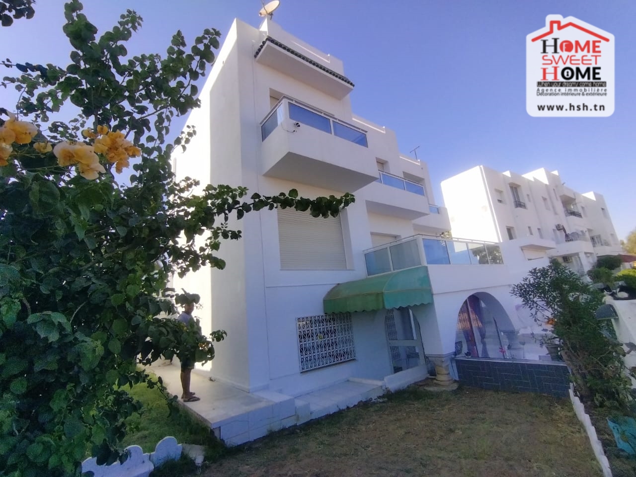 Hammamet Barraket Essahel Vente Maisons Villa nasayem  hammamet nord