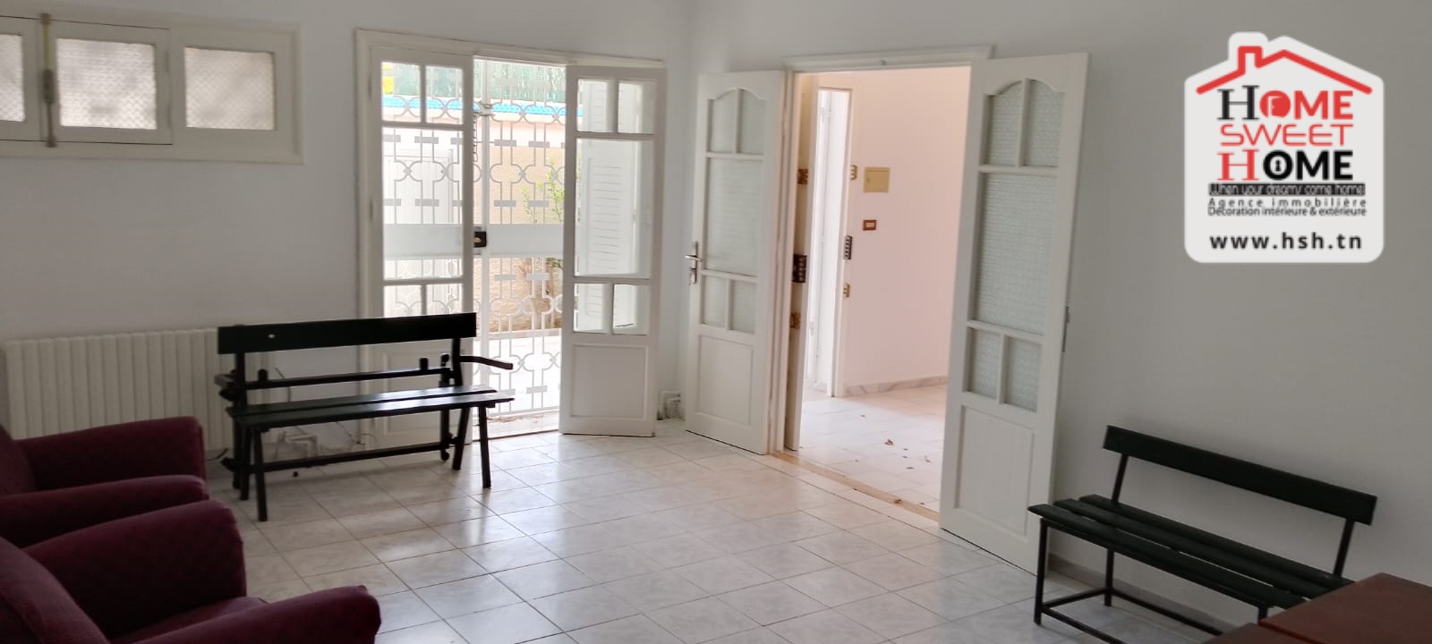 La Marsa Marsa Erriadh Vente Maisons Rdc de villa s3 malie  la marsa