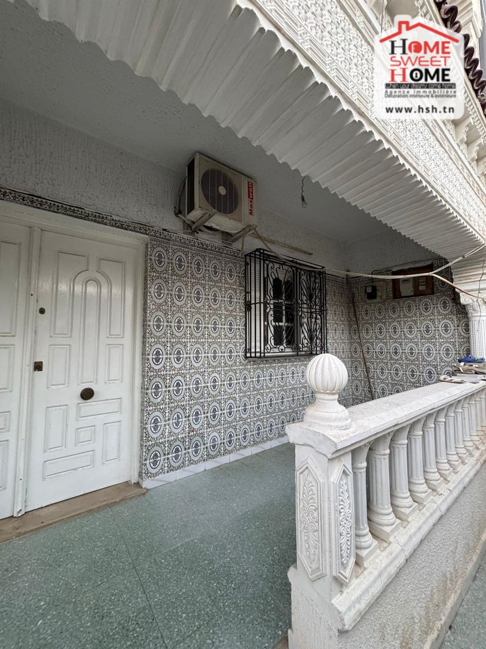 Le Bardo Ksar Said Vente Maisons Rdc de villa s3 vidane  ksar said