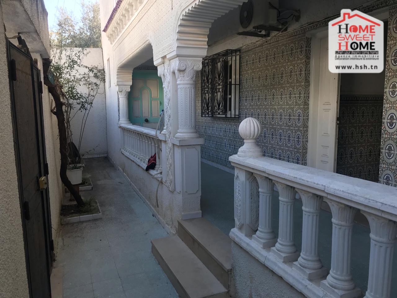 Le Bardo Ksar Said Vente Maisons Rdc de villa s3 vidane  ksar said