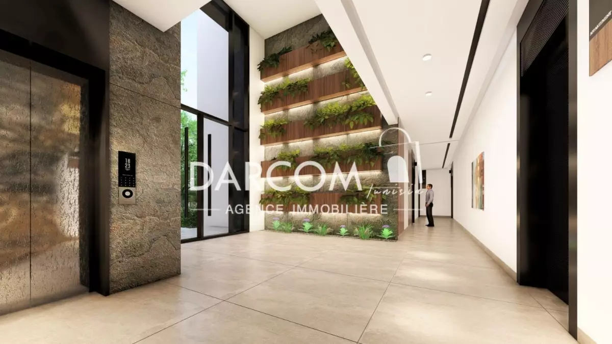 La Soukra Chotrana 1 Vente Appart. 2 pices Rsidence trs haut standing