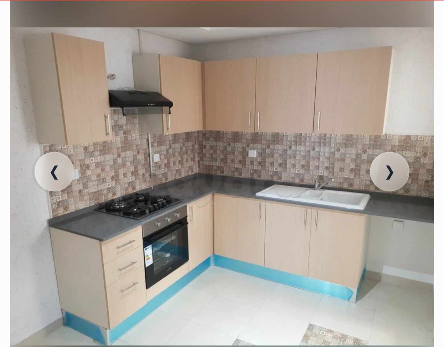 Raoued Ariana Essoughra Vente Appart. 4 pices Appartement spacieux avec titre bleu