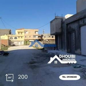 Kairouan Nord Cite Okba Vente Surfaces Villa a  a el mansoura kairouan ref159a