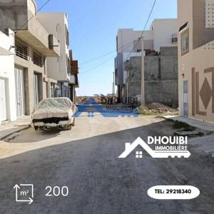 Kairouan Nord Cite Okba Vente Surfaces Villa a  a el mansoura kairouan ref159a