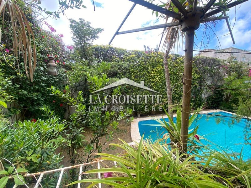 La Marsa Cite El Moez Vente Maisons Villa s3 avec piscine  la marsa mvv0079