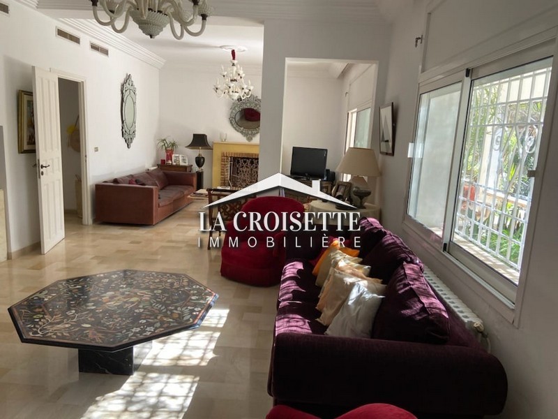 La Marsa Cite El Moez Vente Maisons Villa s3 avec piscine  la marsa mvv0079