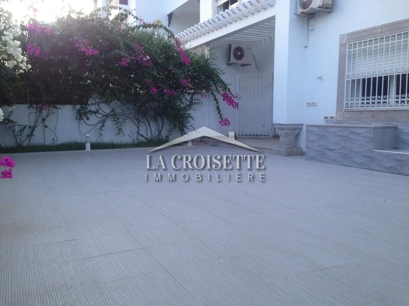 La Marsa Cite El Hana Vente Appart. 4 pices Rez de chausse s3  la marsa mav1631