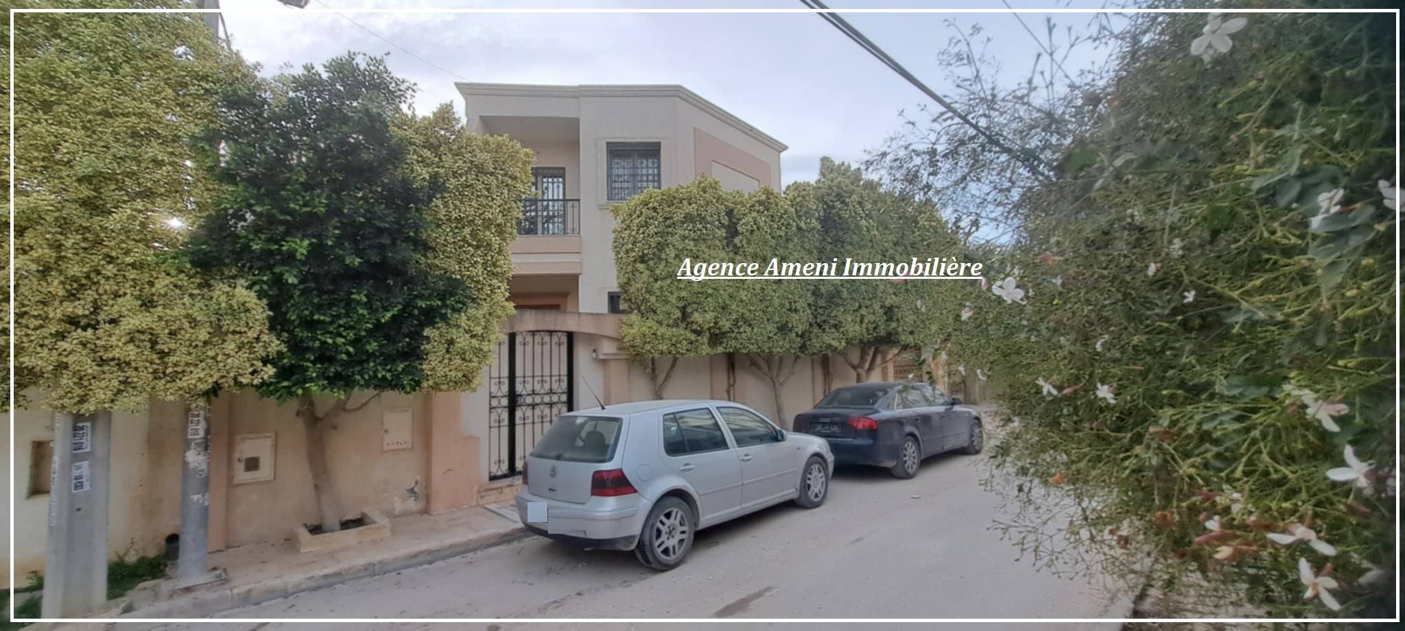 Ezzahra Cite El Oulija Vente Maisons Villa haut standing situ au cit oulija  ezzahra