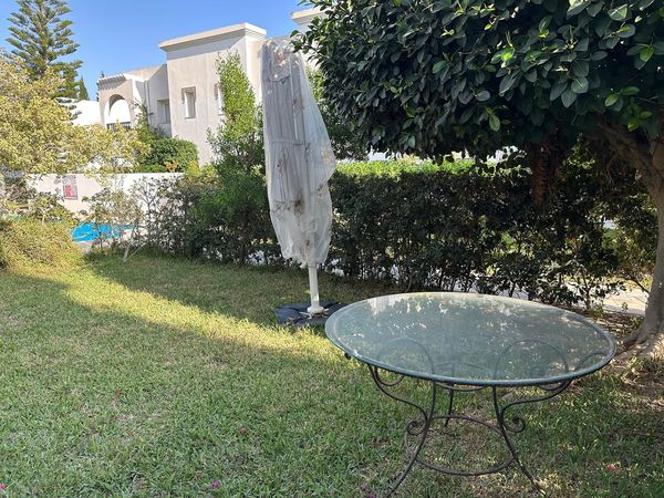Hammamet Cite El Yasmine Vente Appart. 2 pices Appartement avec jardin  yasmine hammamet