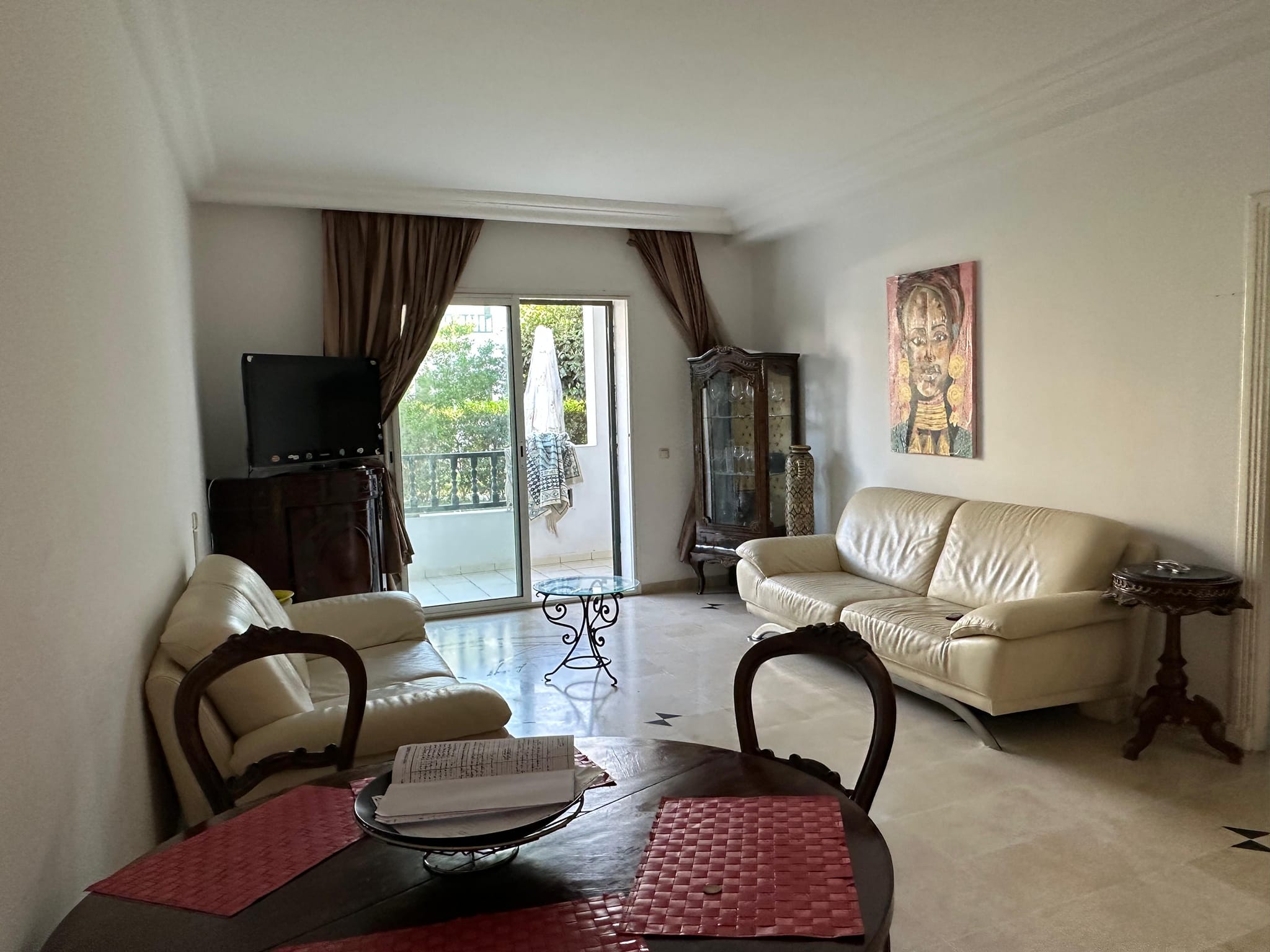 Hammamet Cite El Yasmine Vente Appart. 2 pices Appartement avec jardin  yasmine hammamet