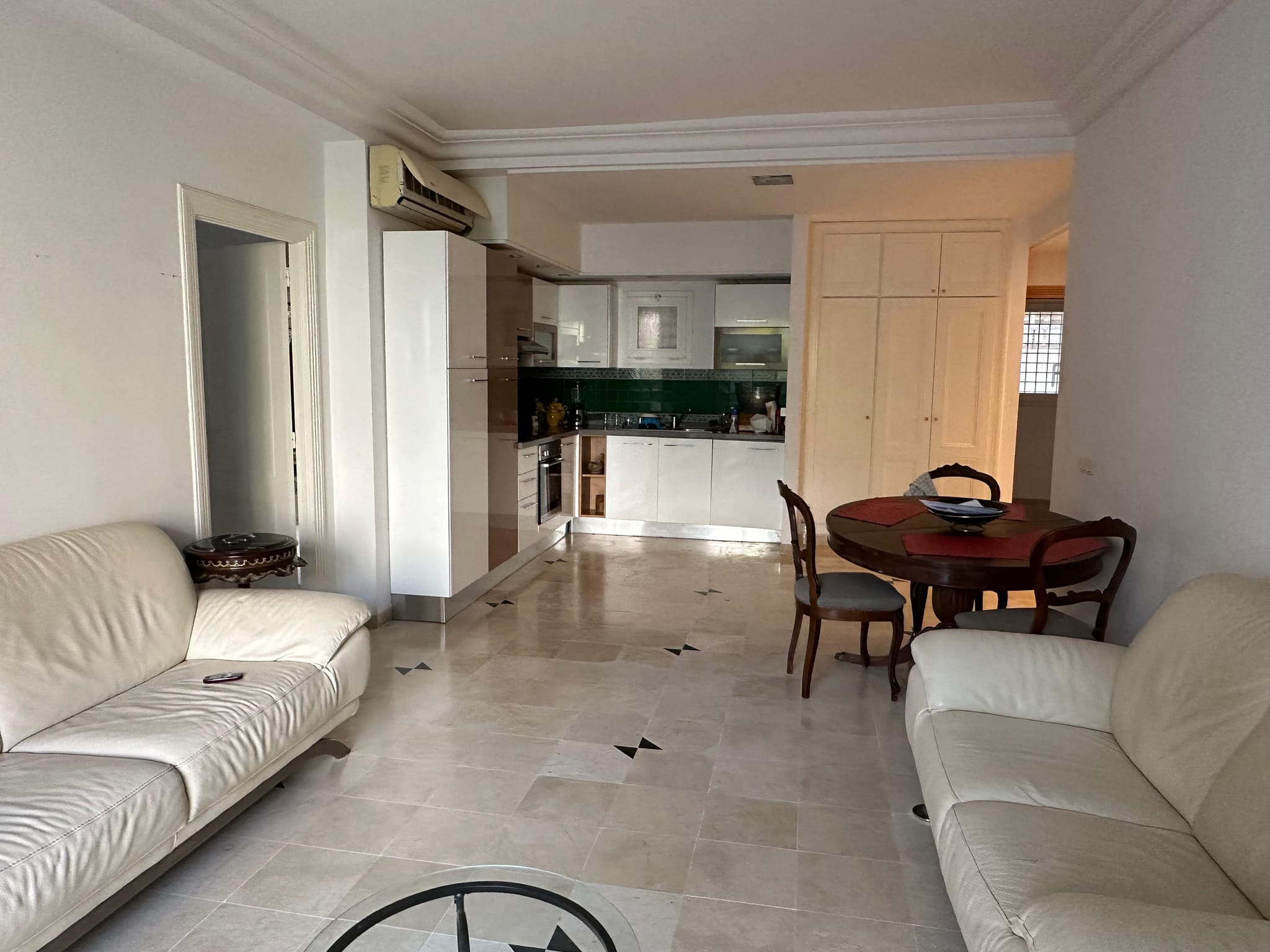 Hammamet Cite El Yasmine Vente Appart. 2 pices Appartement avec jardin  yasmine hammamet