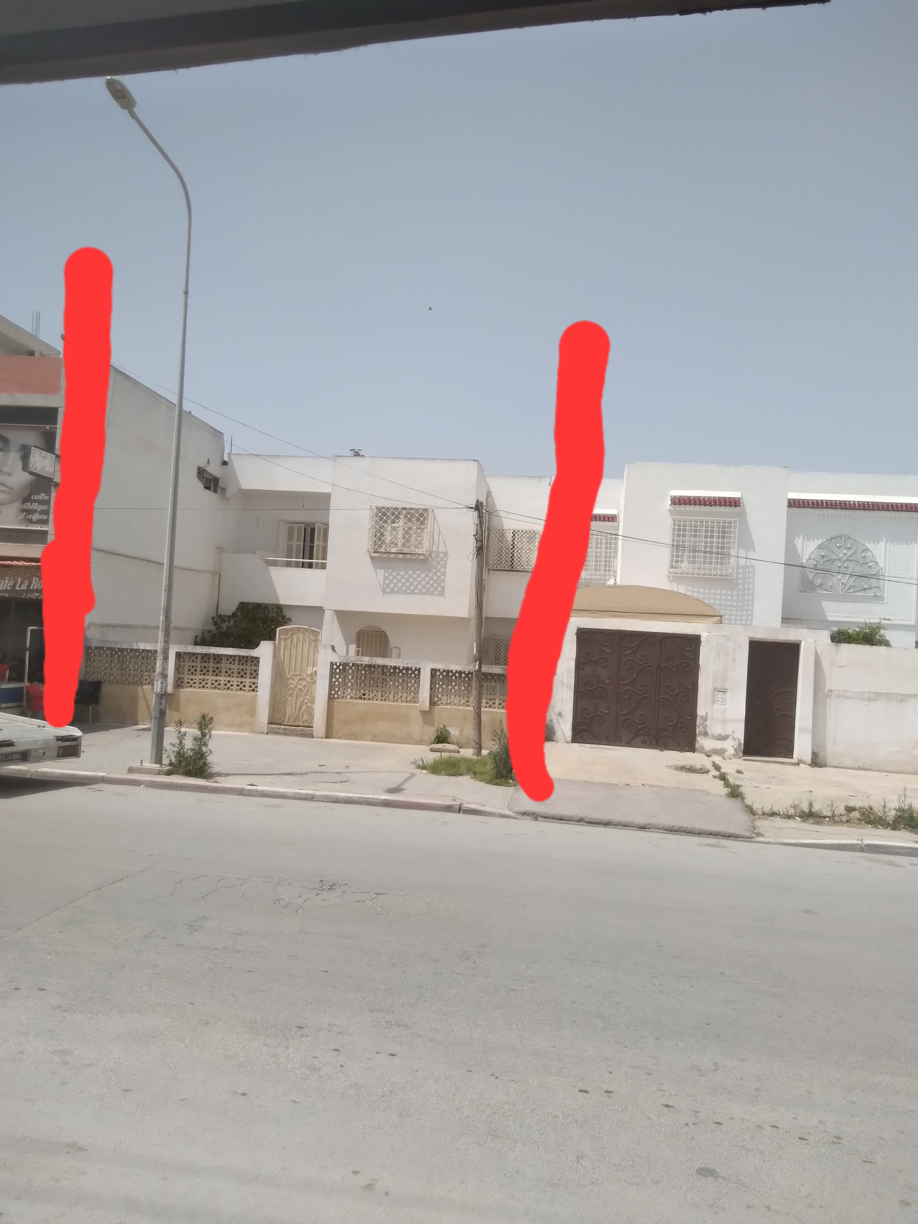 Nouvelle Medina El Yasminette Vente Maisons Villa style amricain sur rue principale