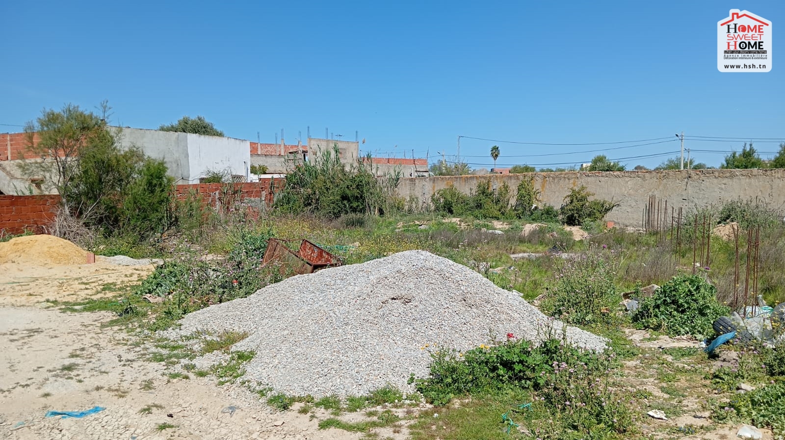 Raoued Cite Chaker Vente Surfaces Terrain villa  flora  raoued