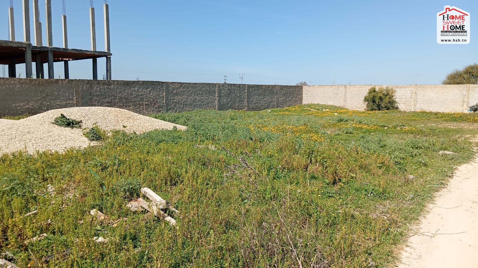 Raoued Cite Chaker Vente Surfaces Terrain promoteur layan  raoued