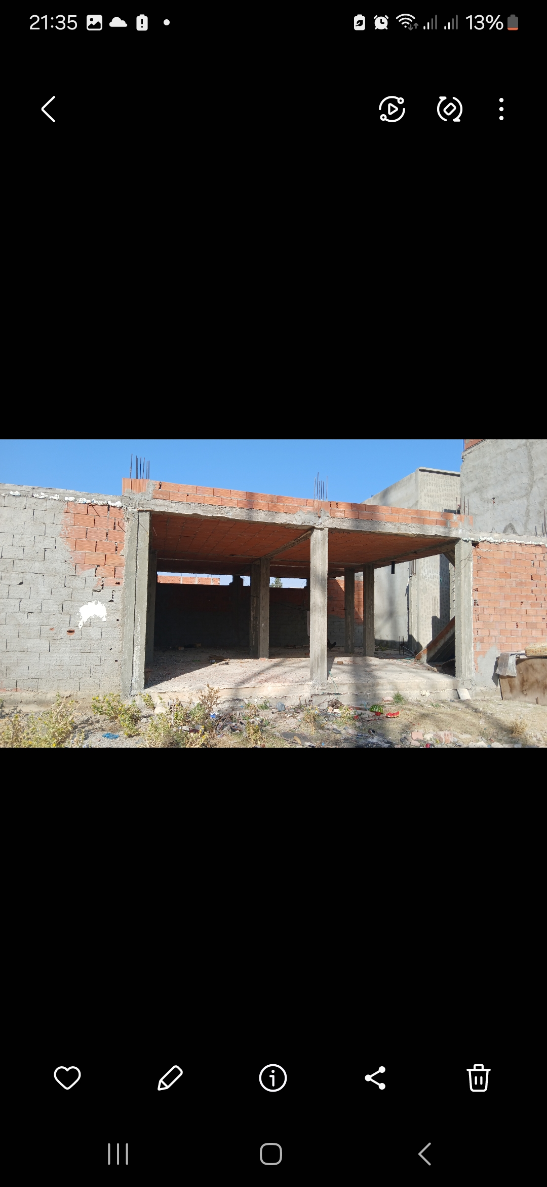 Mornag Khelidia Vente Maisons Maison inacheve avec potentiel