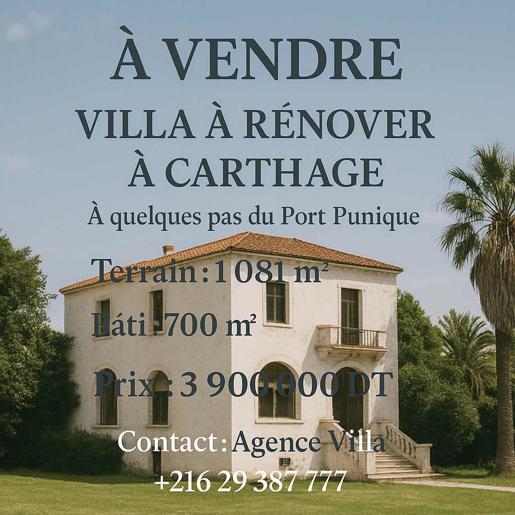 Vente Maisons - Tunisie