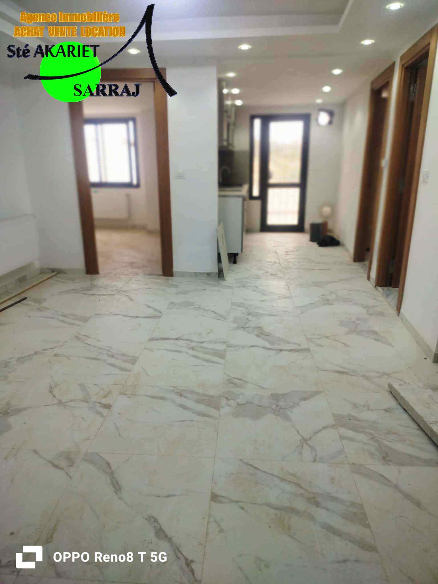 Vente Appart. 3 pièces - Tunisie