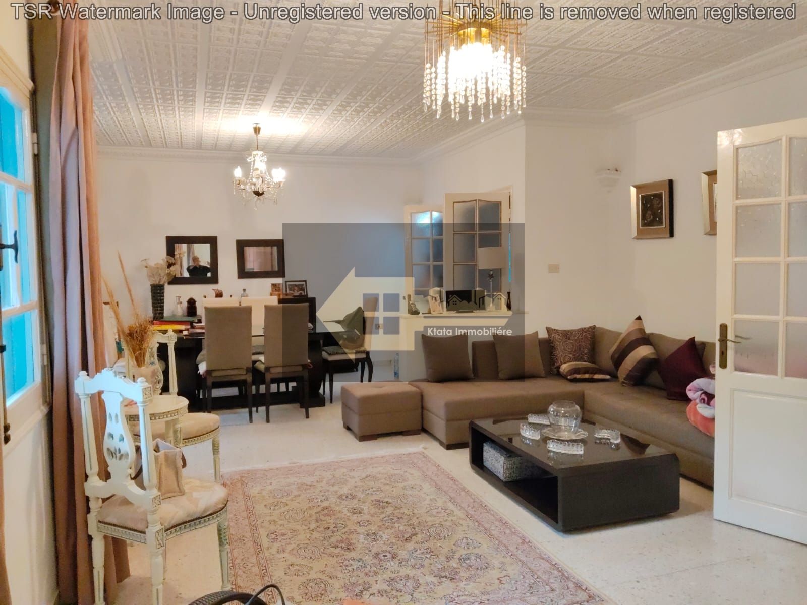 Ariana Ville El Menzah 7 Vente Maisons Menzah7 vnt villa de coin 600m2