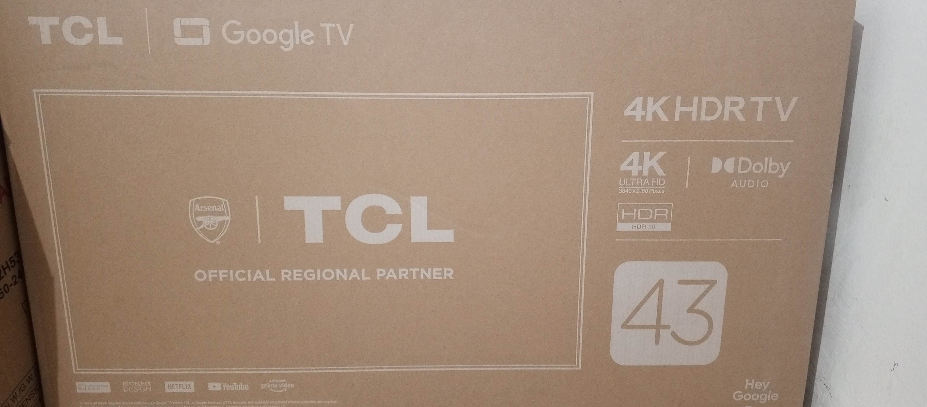 Ezzahra Cite Ennakhil 1 Tlviseur Tl. Plasma Tlvision tcl 43 pouces 4k