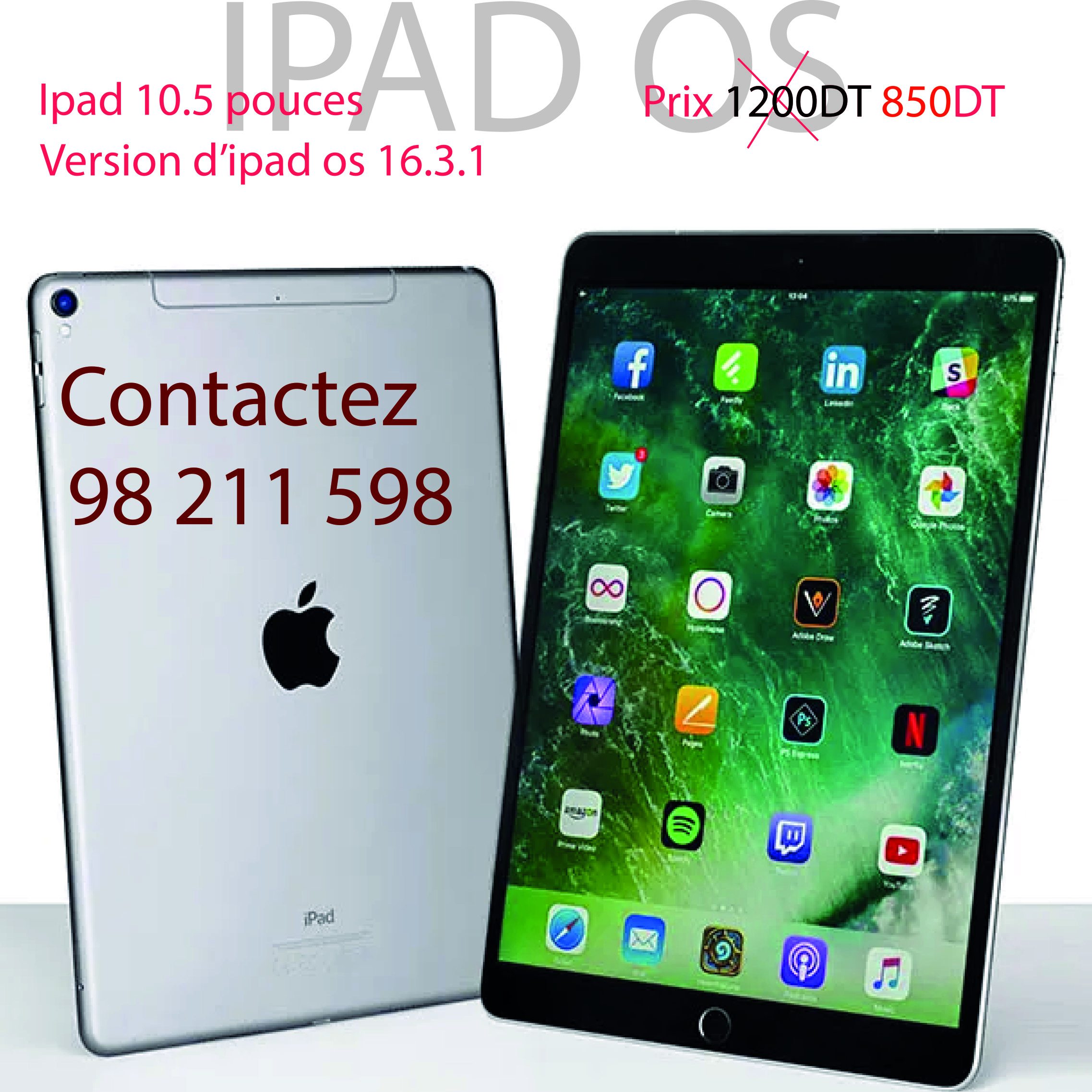 Ben Arous Ben Arous Apple - iPhone Autre Modle Bon occasion ipad