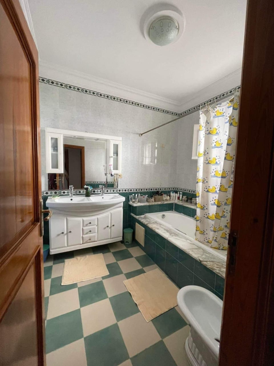 Sousse Jaouhara Sahloul Vente Maisons Villa rdc et cave  sahloul3 prte  habiter