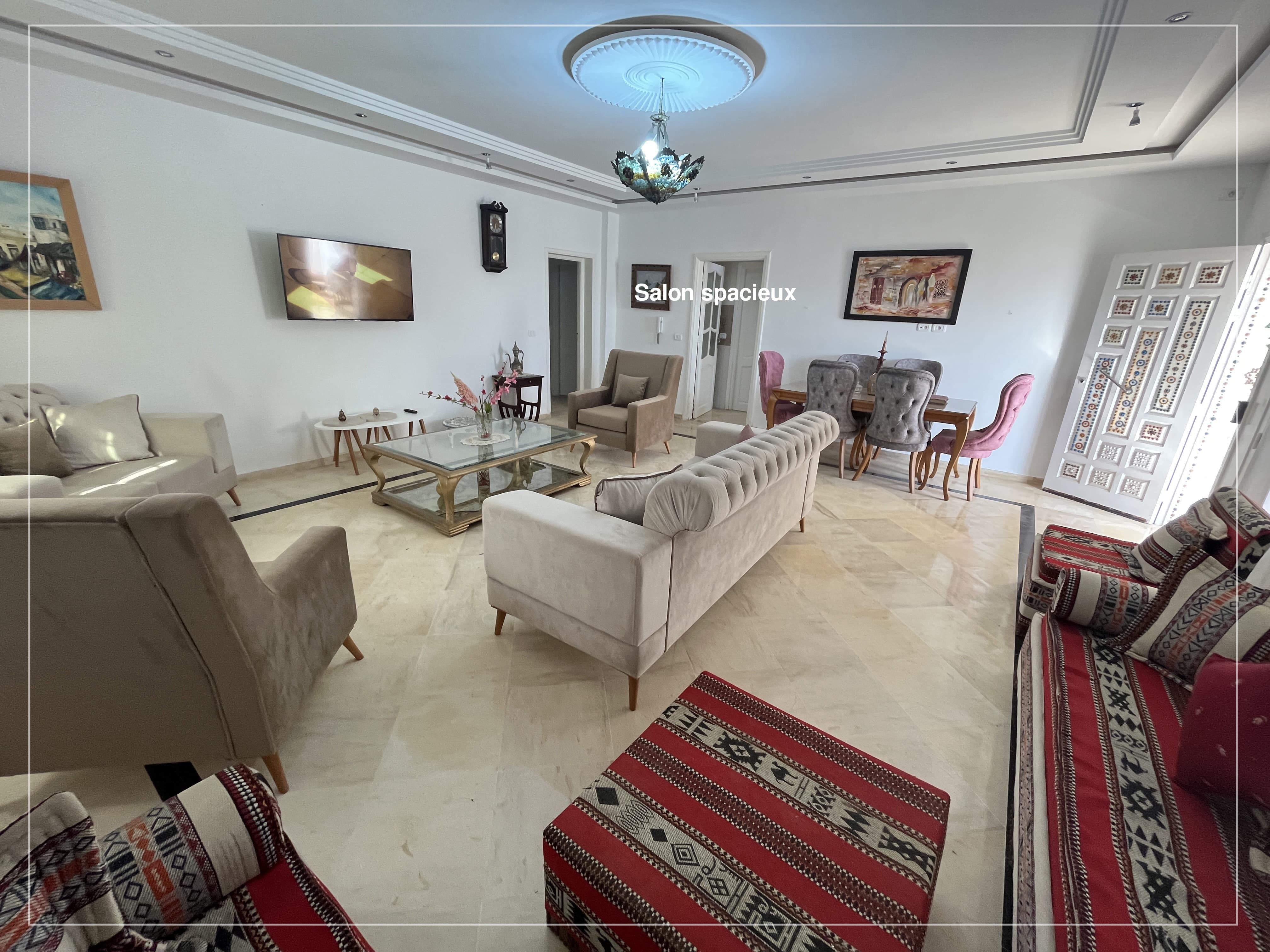 Hammamet Zone Hoteliere Vente Maisons Villa s3 et maison s2 10min de hammamet sud
