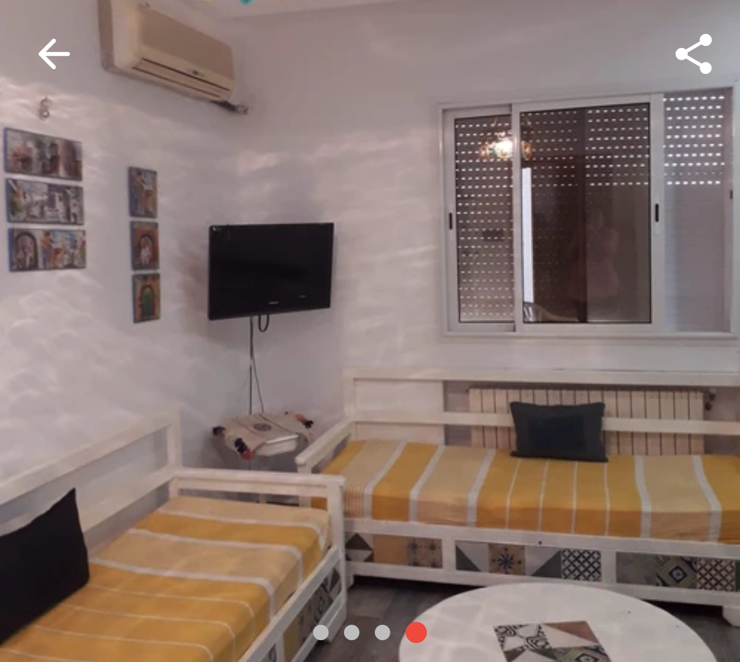 Raoued Cite El Ghazala 1 Location Appart. 1 pice Appartement meubl