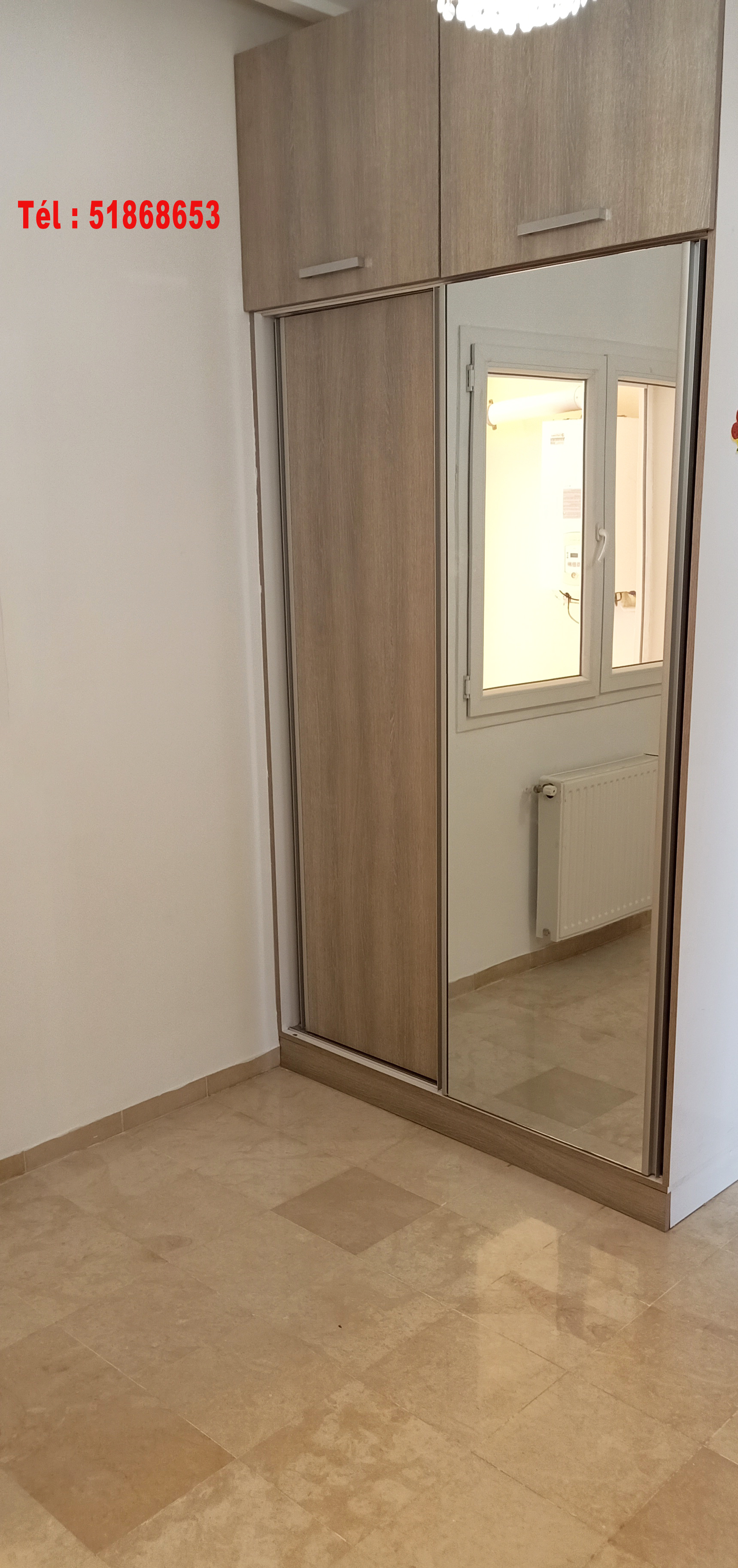 Sousse Jaouhara Sahloul Vente Appart. 2 pices Un trs chic appartement de type s2  sahloul 4