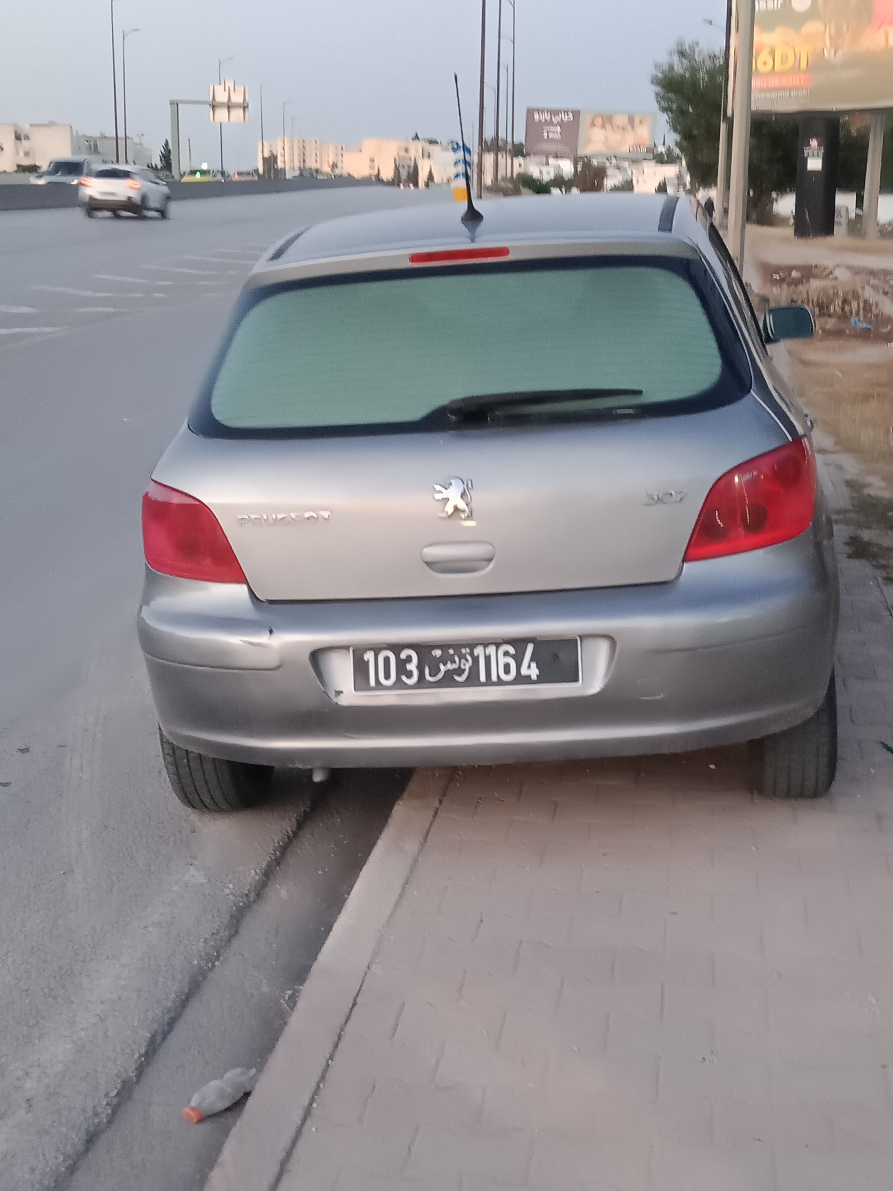 Le Bardo Ksar Said Peugeot 307 Peugeot 307 essence 5 cv