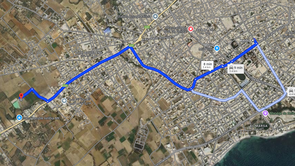 Vente Surfaces - Tunisie