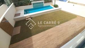 Ain Zaghouan Jardins de Carthage Vente Appart. 1 pice Un duplex neuf avec piscine