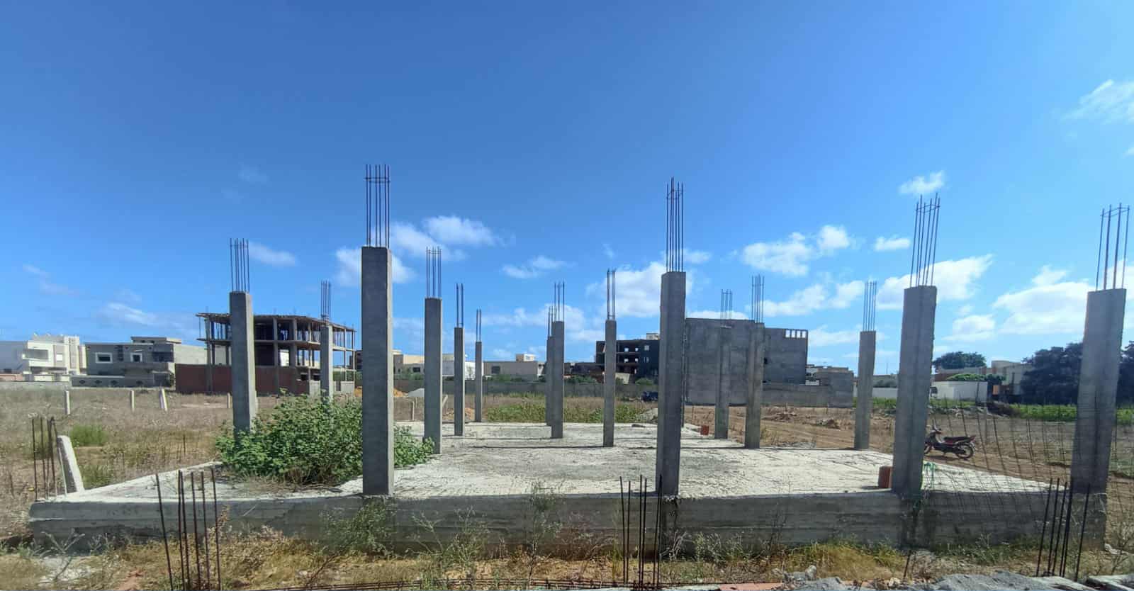 Kelibia Dar Allouche Vente Appart. 3 pices Maison en cour de construction a dar allouch