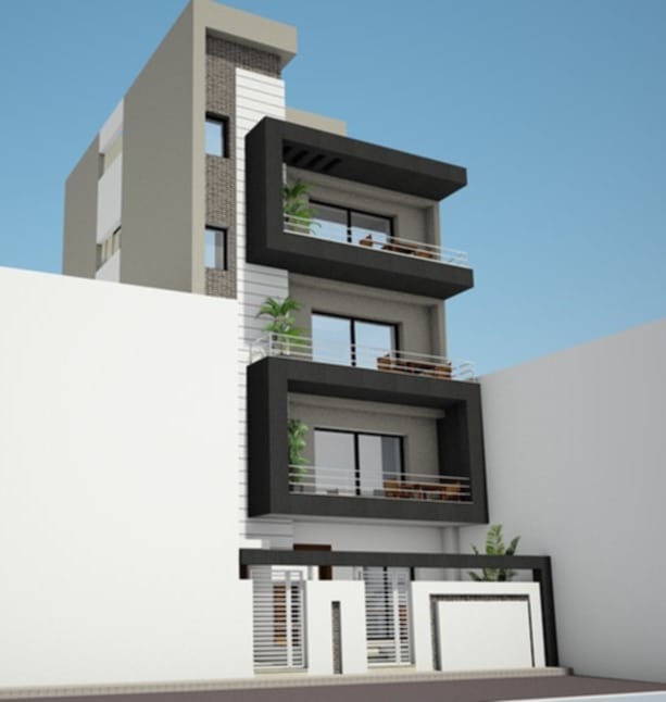 Hammam El Ghezaz&nbsp;Ezzahra&nbsp;Vente&nbsp;Appart. 2 pi�ces&nbsp;Appartements en cours de construction � ezzahra