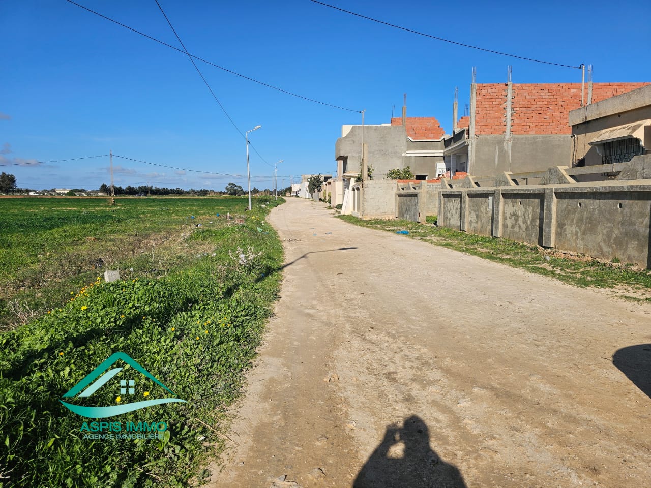 Kelibia Dar Allouche Vente Surfaces Vt961 terrain 800 m2  dar allouch