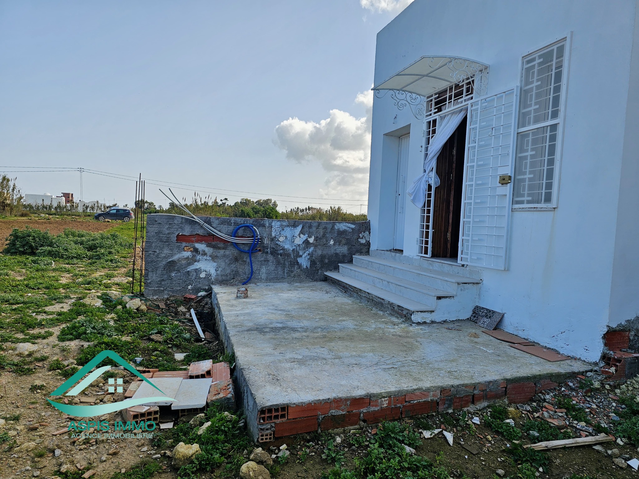 Kelibia Dar Allouche Vente Maisons Vt982 maison inacheve 300 m2  dar allouch