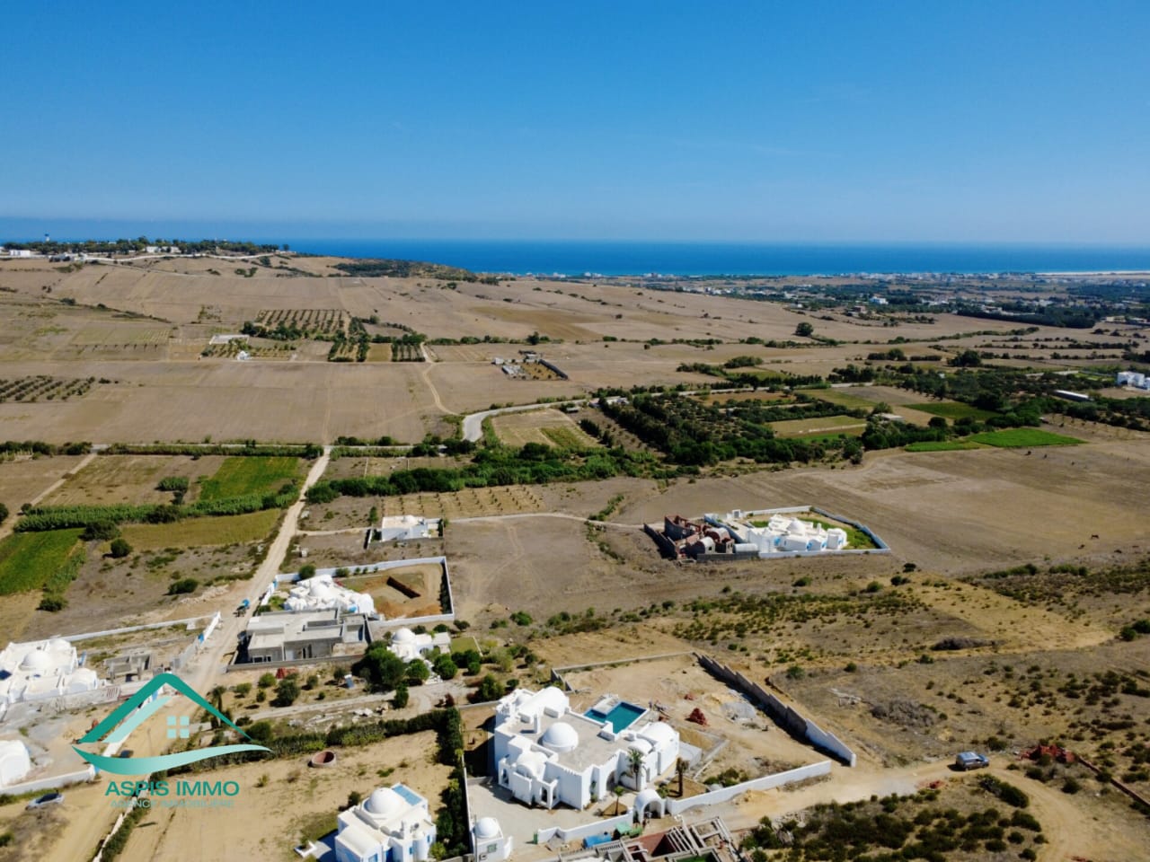 Hammam El Ghezaz&nbsp;Tamazrat&nbsp;Vente&nbsp;Surfaces&nbsp;Vt1002 terrain 1200 m2 � tamezrat kelibia