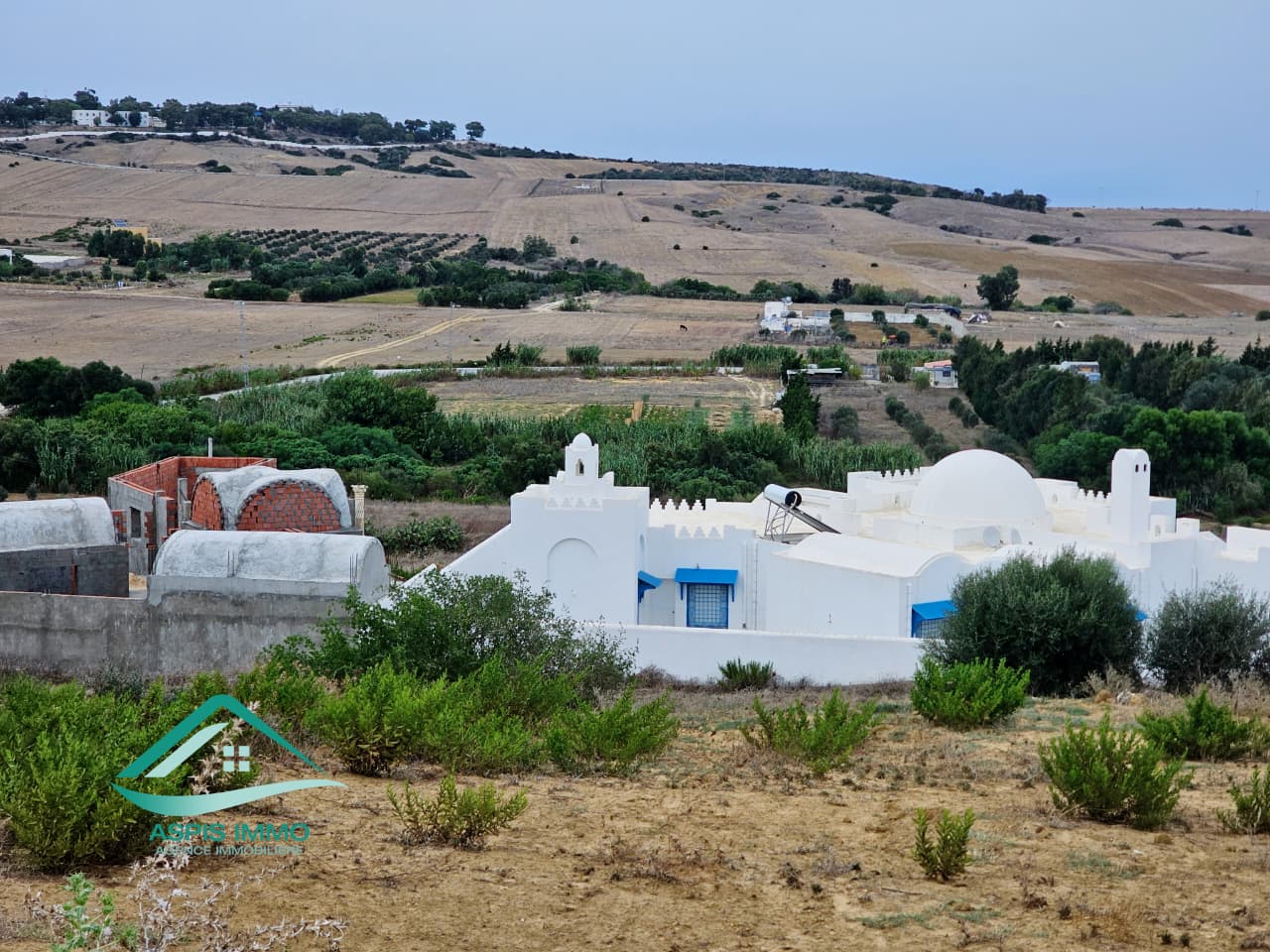 Hammam El Ghezaz&nbsp;Tamazrat&nbsp;Vente&nbsp;Surfaces&nbsp;Vt1002 terrain 1200 m2 � tamezrat kelibia