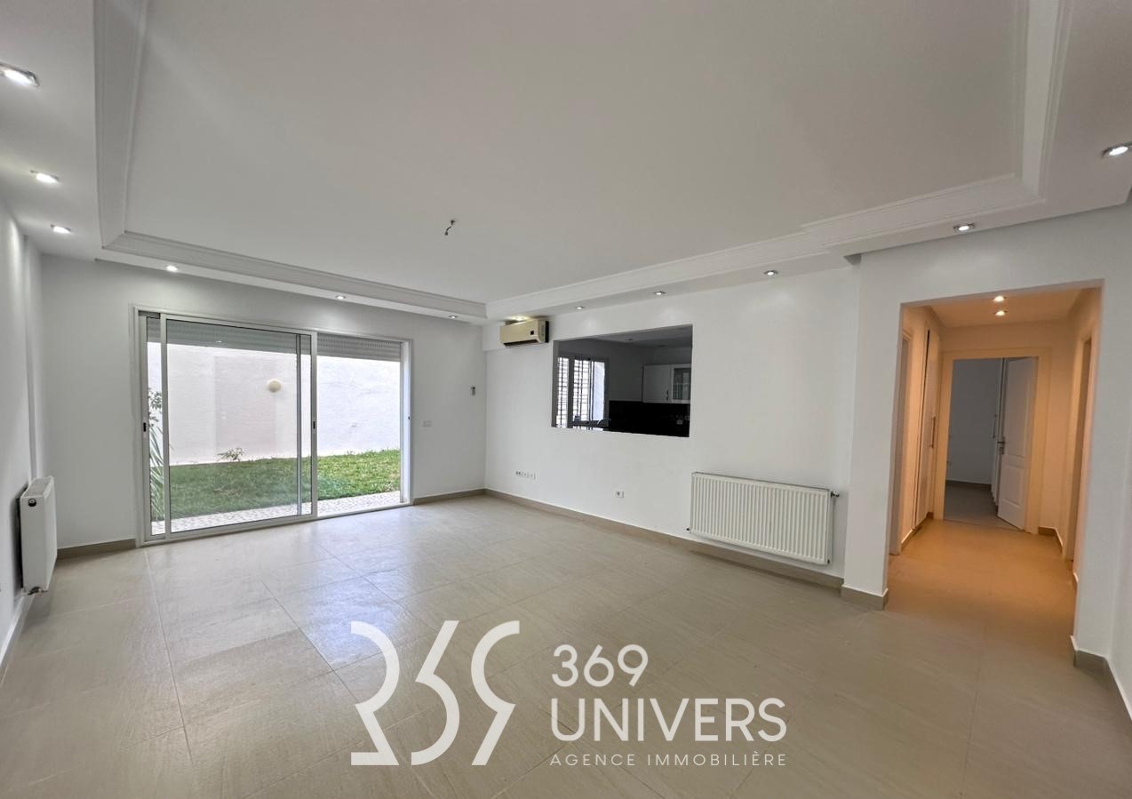 La Marsa Cite El Khalil Vente Appart. 2 pices Appartement avec jardin  la marsa ref sh028