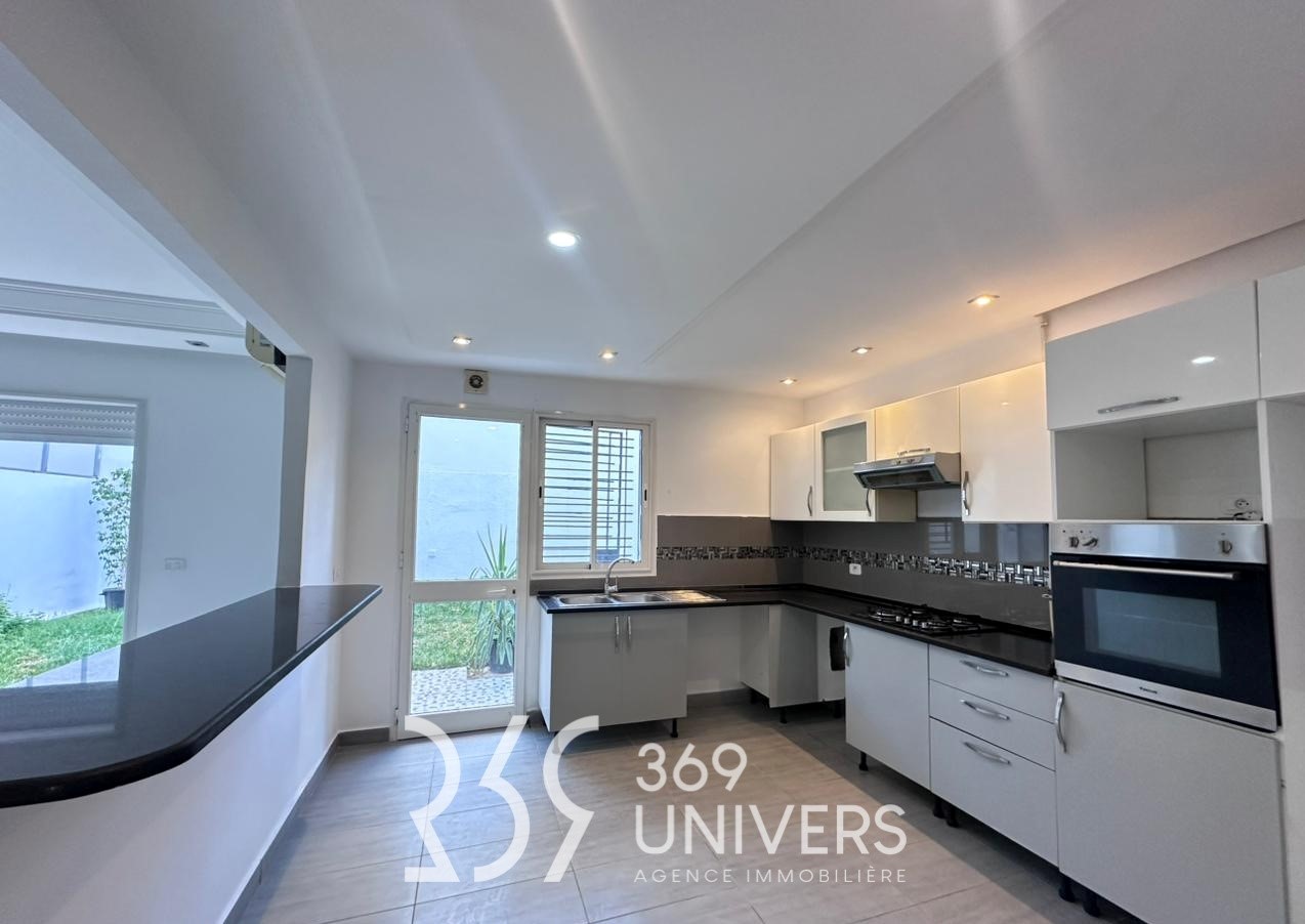 La Marsa Cite El Khalil Vente Appart. 2 pices Appartement avec jardin  la marsa ref sh028