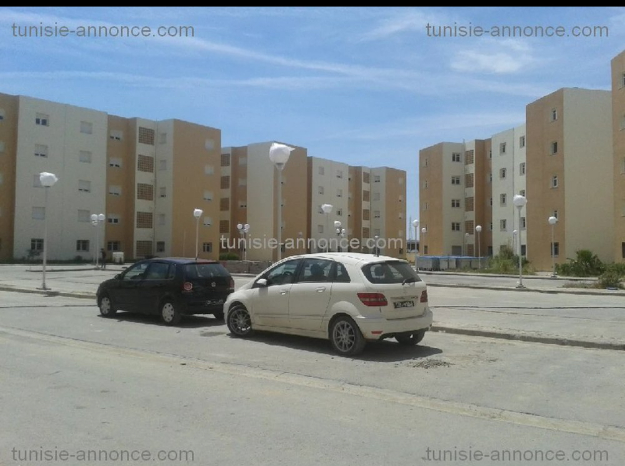 Raoued Jaafar 1 Vente Appart. 3 pices S2 de 72 m2