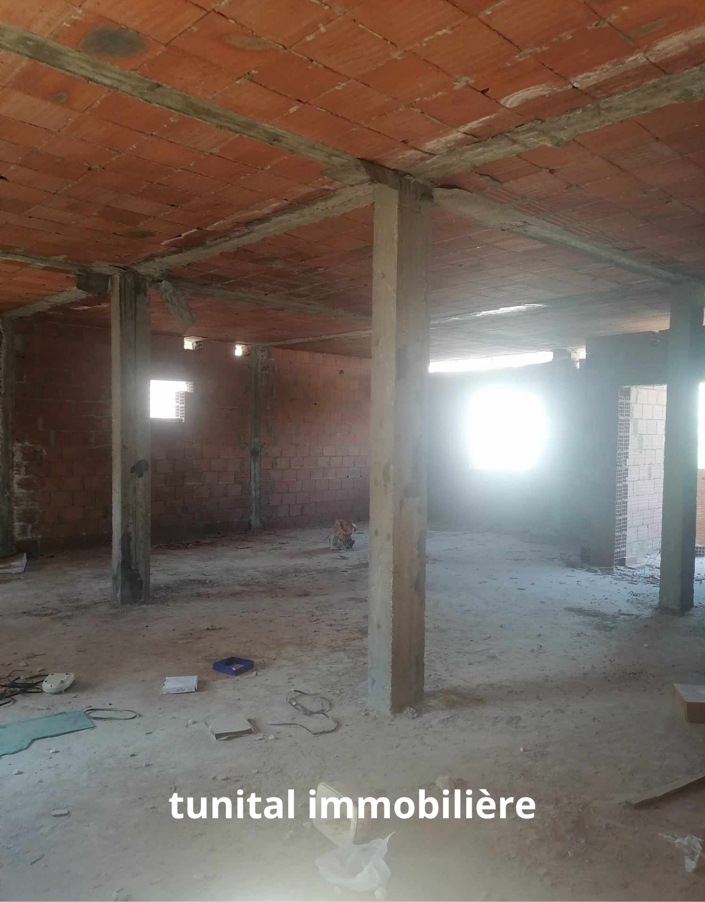 Raoued&nbsp;Raoued&nbsp;Vente&nbsp;Maisons&nbsp;Villa un seul niveau inachev�