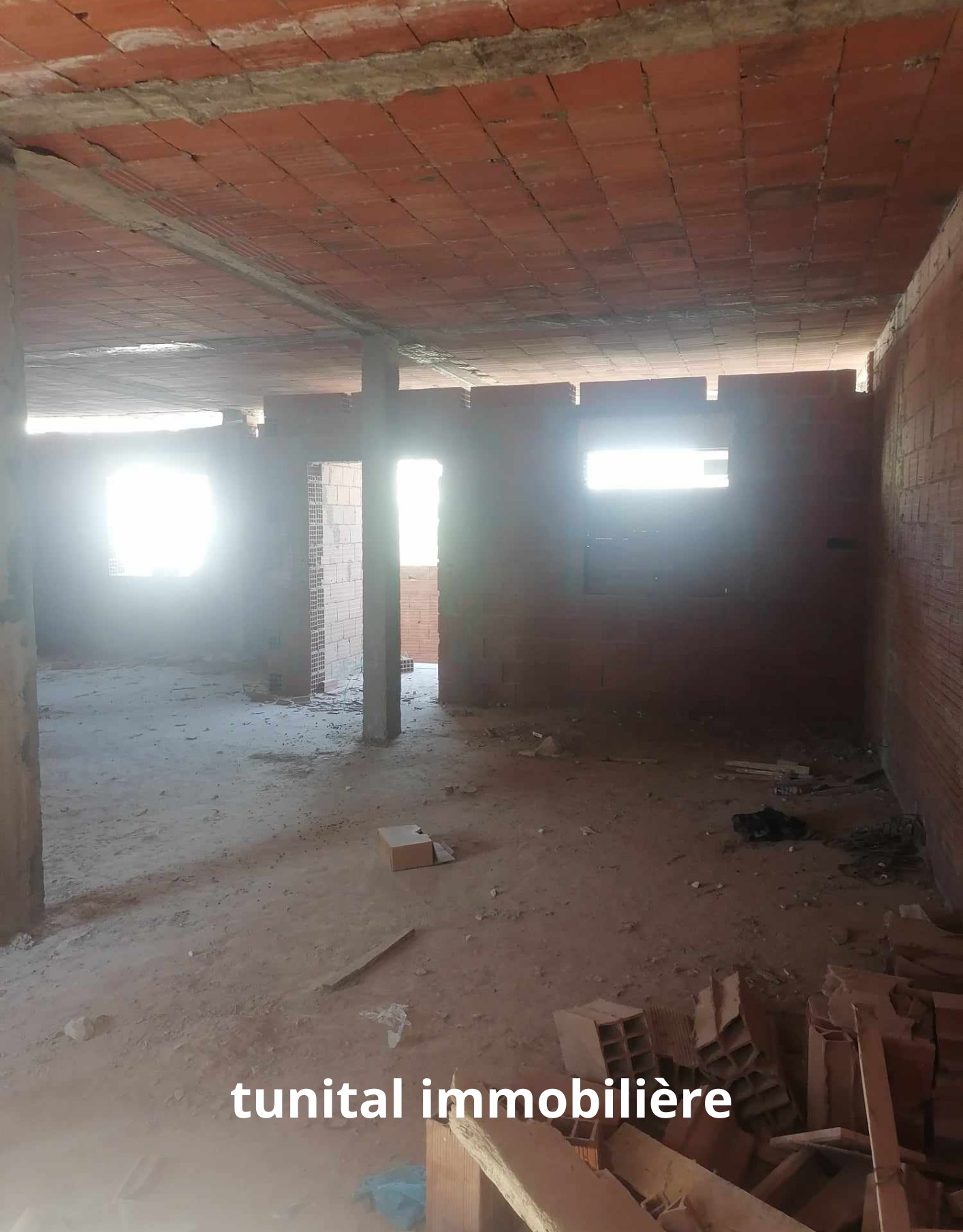 Raoued&nbsp;Raoued&nbsp;Vente&nbsp;Maisons&nbsp;Villa un seul niveau inachev�