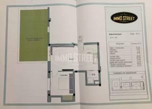 La Marsa&nbsp;Cite El Hana&nbsp;Vente&nbsp;Appart. 1 pi�ce&nbsp;   appartement s1 au rdc ref485a