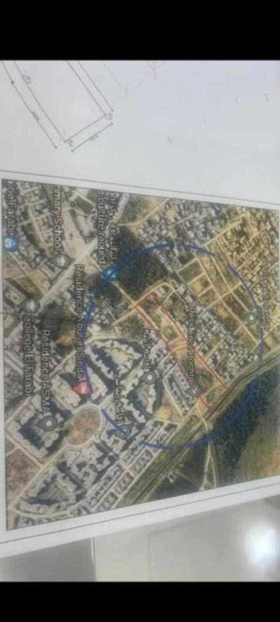 Ariana Ville&nbsp;Ariana&nbsp;Vente&nbsp;Autre&nbsp;Terrain 500 m2 jaafar cot� l'�cole